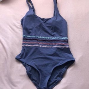 Dolce vita periwinkle colored one piece, Size M.